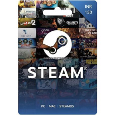 Steam Gift Card 150 INR INDIA Steam Gift Card 150 INR INDIA