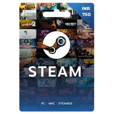 Steam Gift Card 750 INR INDIA Steam Gift Card 750 INR INDIA