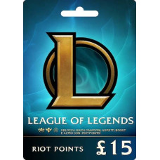 League of Legends £15 GBP Prepaid Gift Card League of Legends £15 GBP Prepaid Gift Card